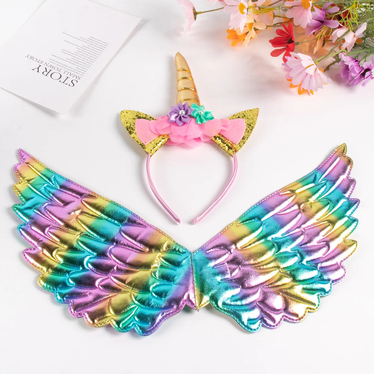 Unicorn Rainbow headband