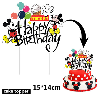 Minnie mouse cake decoration