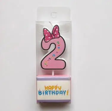 Mickey figure candles