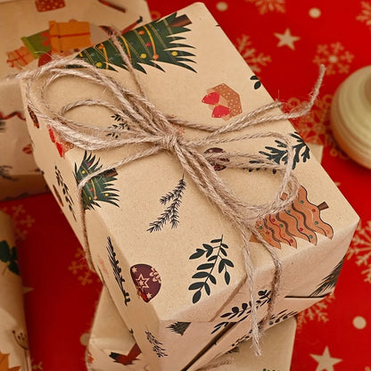 10 Rolls Christmas Gift Wrap