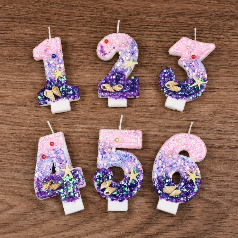 Hot sale number candles