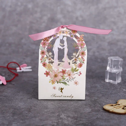 Small gift box for wedding sweet candy 50/100pcs