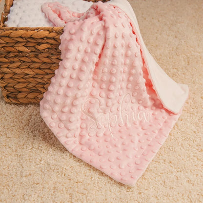 Swaddle custom name for  blanket 75*100cm gift