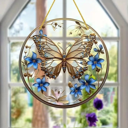 Creative butterfly theme wall decor