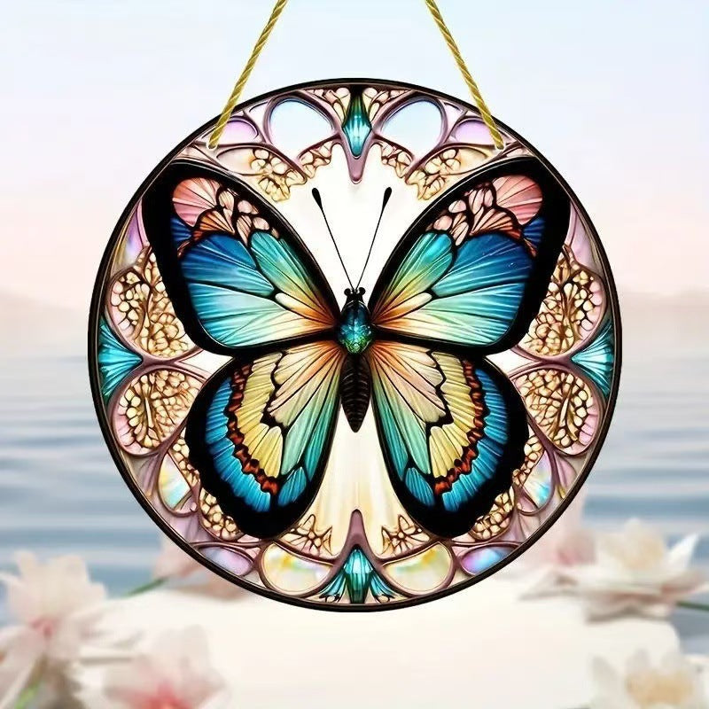 Creative butterfly theme wall decor