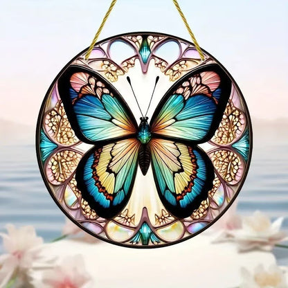 Creative butterfly theme wall decor